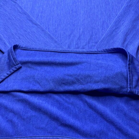 Nike Therma Fit Fleece 1/4 Zip Pullover Mens S Blue - Picture 7 of 9